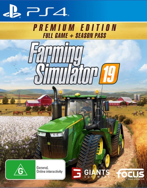  Farming Simulator 19 Premium Edition PS4 